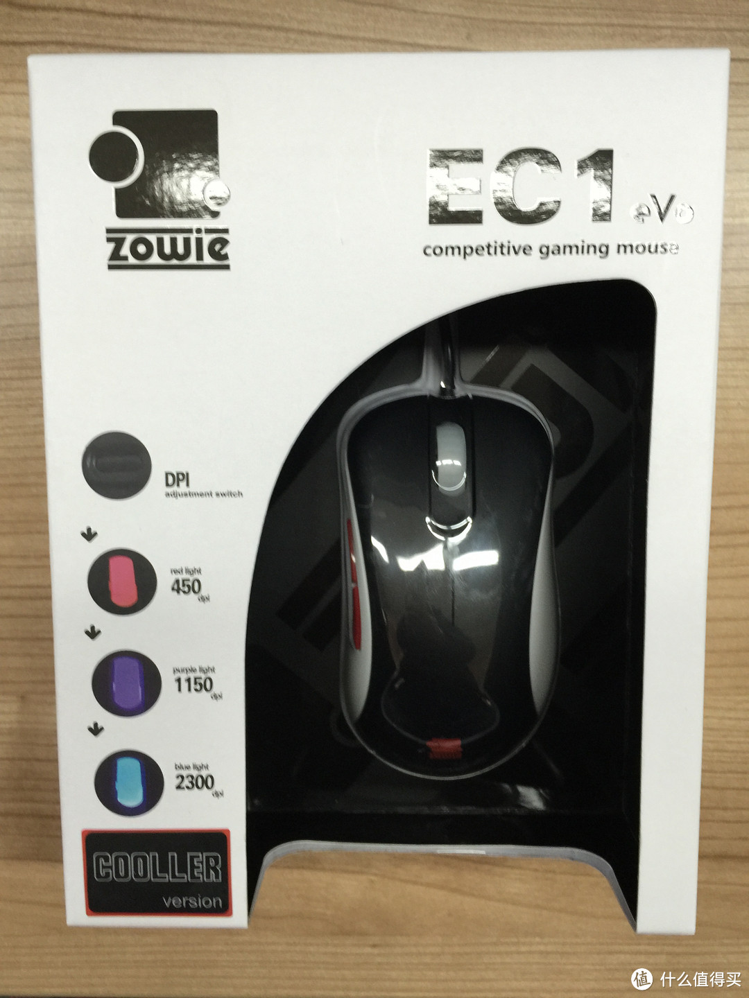 FPS神器：ZOWIE 卓威 EC1 eVo CL 竞技游戏鼠标