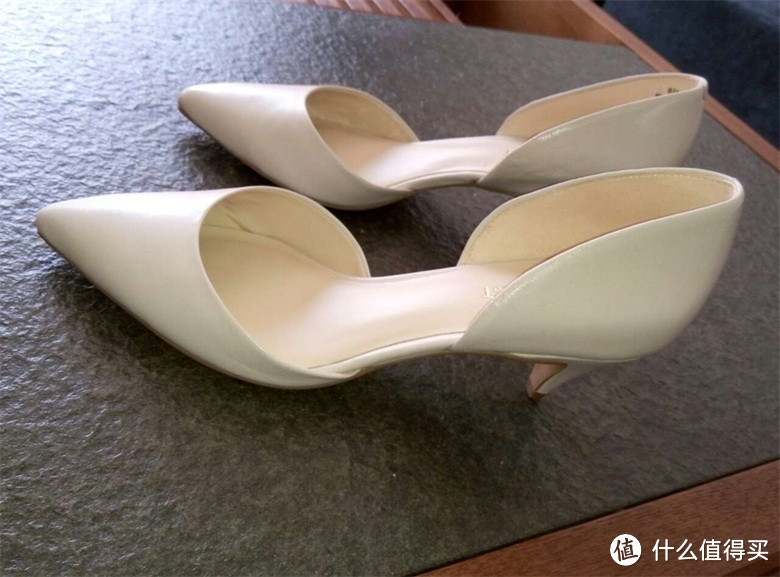 nine west 玖熙 Chaching Leather Dress Pump 女鞋，附售后维权过程