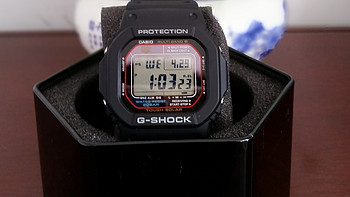 最经典、最百搭的CASIO 卡西欧 G-SHOCK 5600系列 GWM5610 小红圈