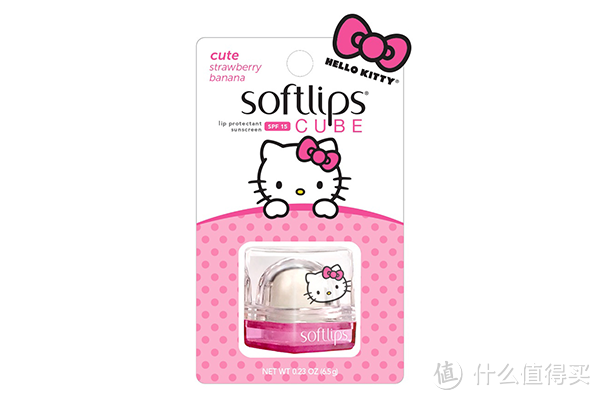 好涂又好看：曼秀雷敦 Softlips 推出Hello Kitty主题限量 Cube 立方体唇膏