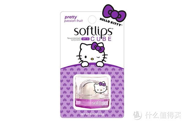 好涂又好看：曼秀雷敦 Softlips 推出Hello Kitty主题限量 Cube 立方体唇膏