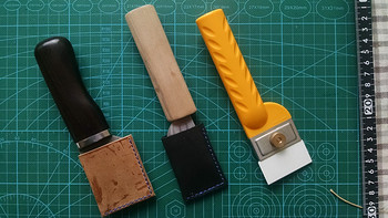 让业余生活更有意思，手工皮具DIY小记 篇二：晒一下我的皮刀及日淘厨刀 