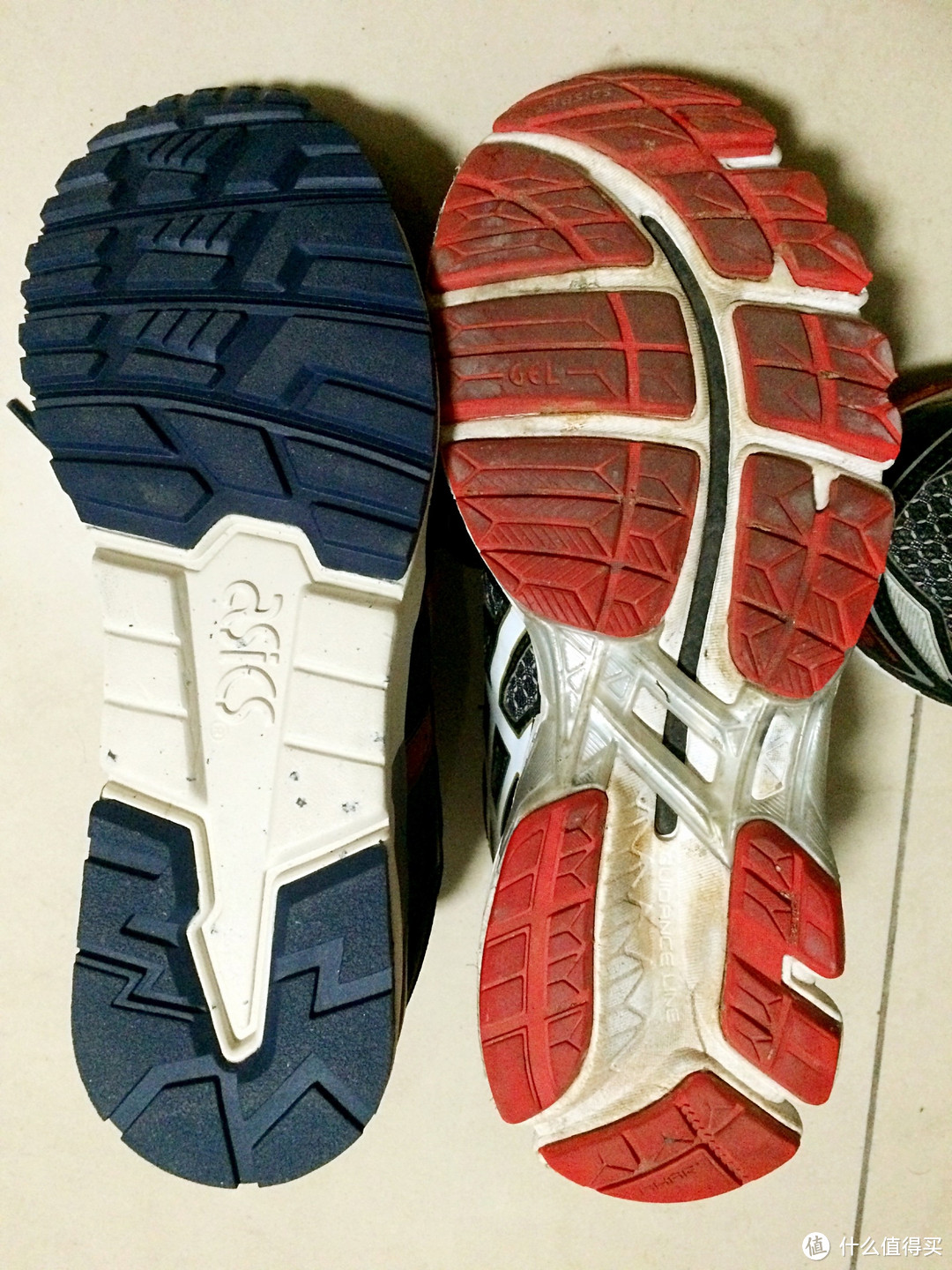 Asics 亚瑟士 Gel-Lyte V 跑鞋尺码选择心得（与K20对比）