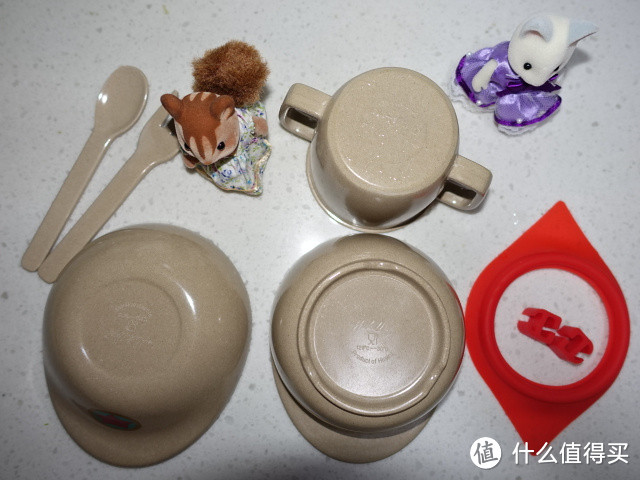 众测 Husk’s ware 壳氏唯 稻壳环保创意餐具套装 附与其他儿童餐具小对比