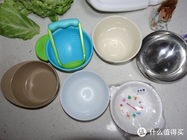 众测 Husk’s ware 壳氏唯 稻壳环保创意餐具套装 附与其他儿童餐具小对比