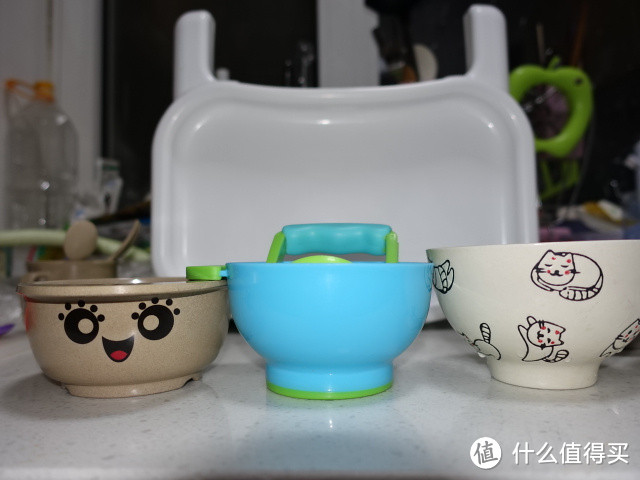 众测 Husk’s ware 壳氏唯 稻壳环保创意餐具套装 附与其他儿童餐具小对比