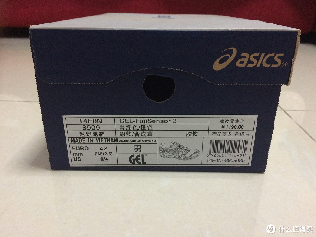 赛后来评 ASICS 亚瑟士 GEL-FujiSensor 3 越野跑鞋