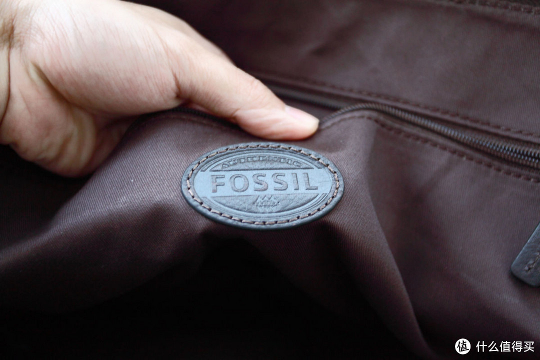 Fossil 化石 Mercer Leather Top Zip Workbag 男款公文包