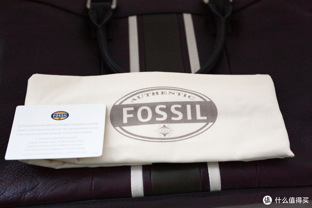 Fossil 化石 Mercer Leather Top Zip Workbag 男款公文包