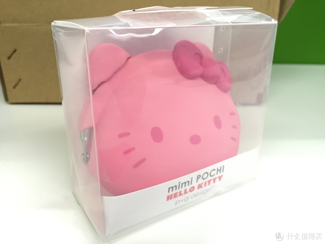 天生萌物：POCHI 正版硅胶零钱包 Hellokitty款