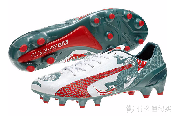 龙纹战靴：PUMA 彪马 evoSPEED 1.3 Graphic 足球鞋开售