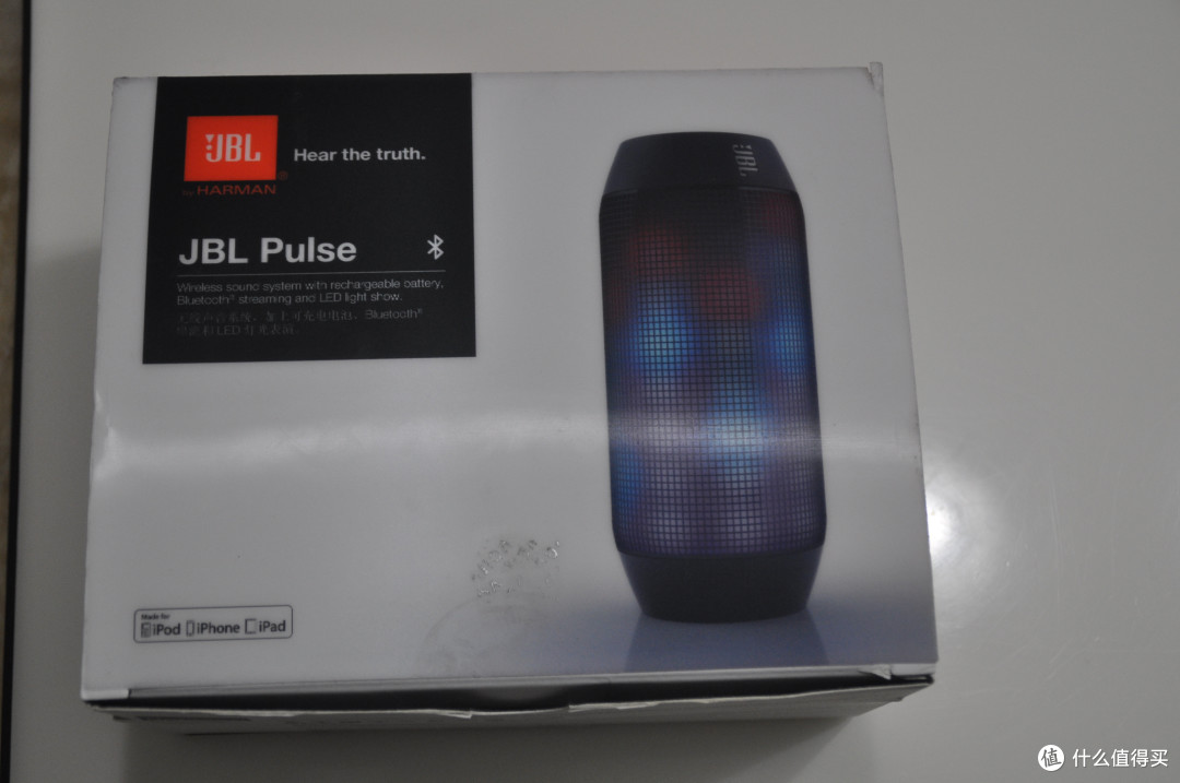 苹果的最佳伴侣:JBL Pulse 音乐脉动便携蓝牙音箱