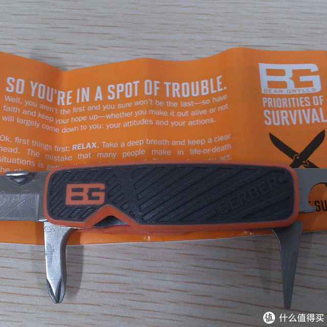 GERBER 戈博 31-0001050 Bear Grylls 贝爷系列 多功能小刀