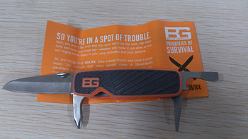 GERBER 戈博 31-0001050 Bear Grylls 贝爷系列 多功能小刀