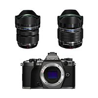 集中发布：OLYMPUS 奥林巴斯 推出 7-14mm F2.8 和 8mm F1.8 两款镜头 以及 钛金版 E-M5 II