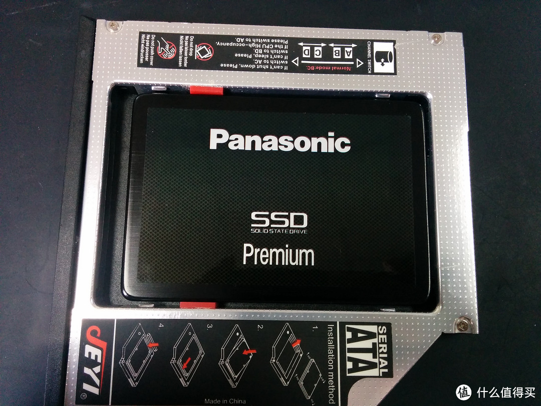 Panasonic 松下 RP-V3M 128G SSD固态硬盘开箱