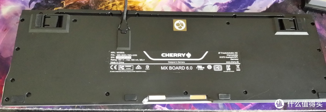 把握致胜先机 CHERRY 樱桃 MX-BOARD 6.0 游戏机械键盘