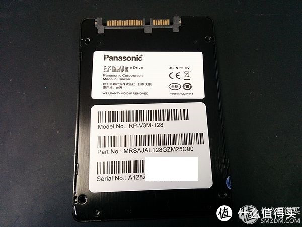 Panasonic 松下 RP-V3M 128G SSD固态硬盘开箱