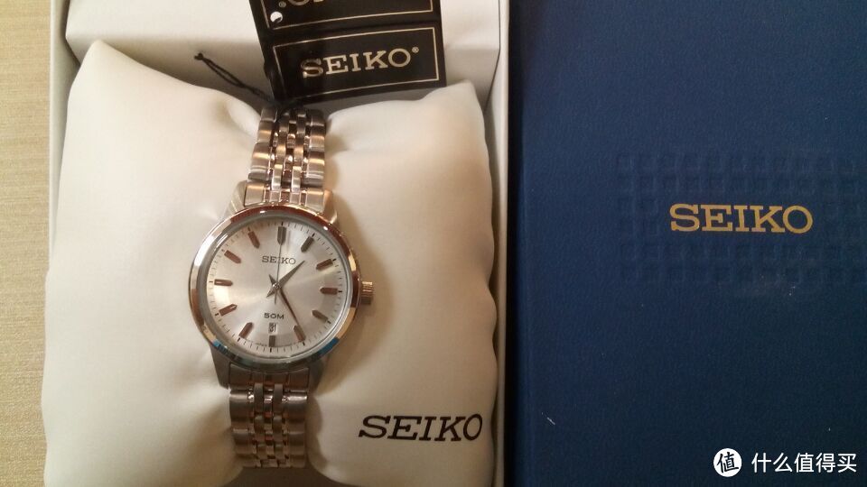 送给母亲的礼物：SEIKO 精工 SUR899 女士石英表