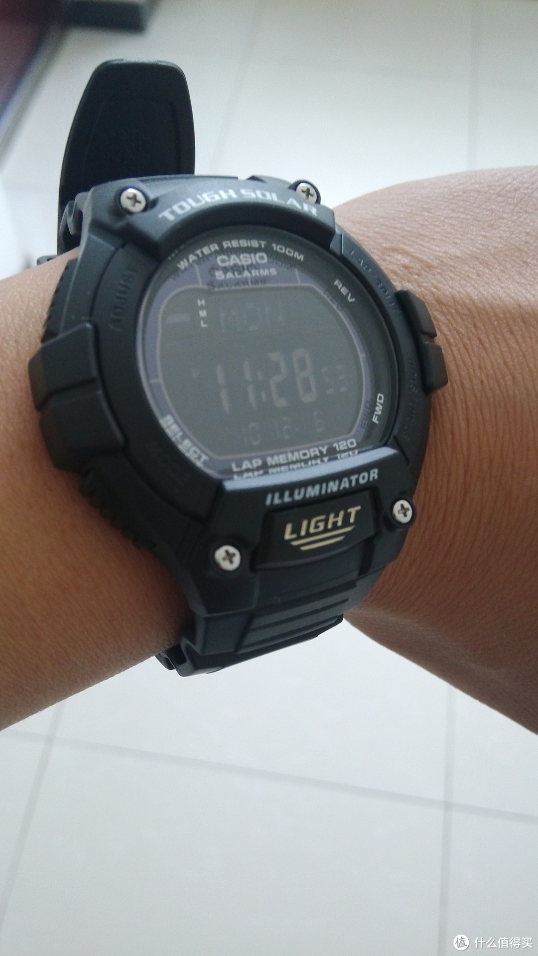 Casio 卡西欧 W-S220-1BVCF 男款手表