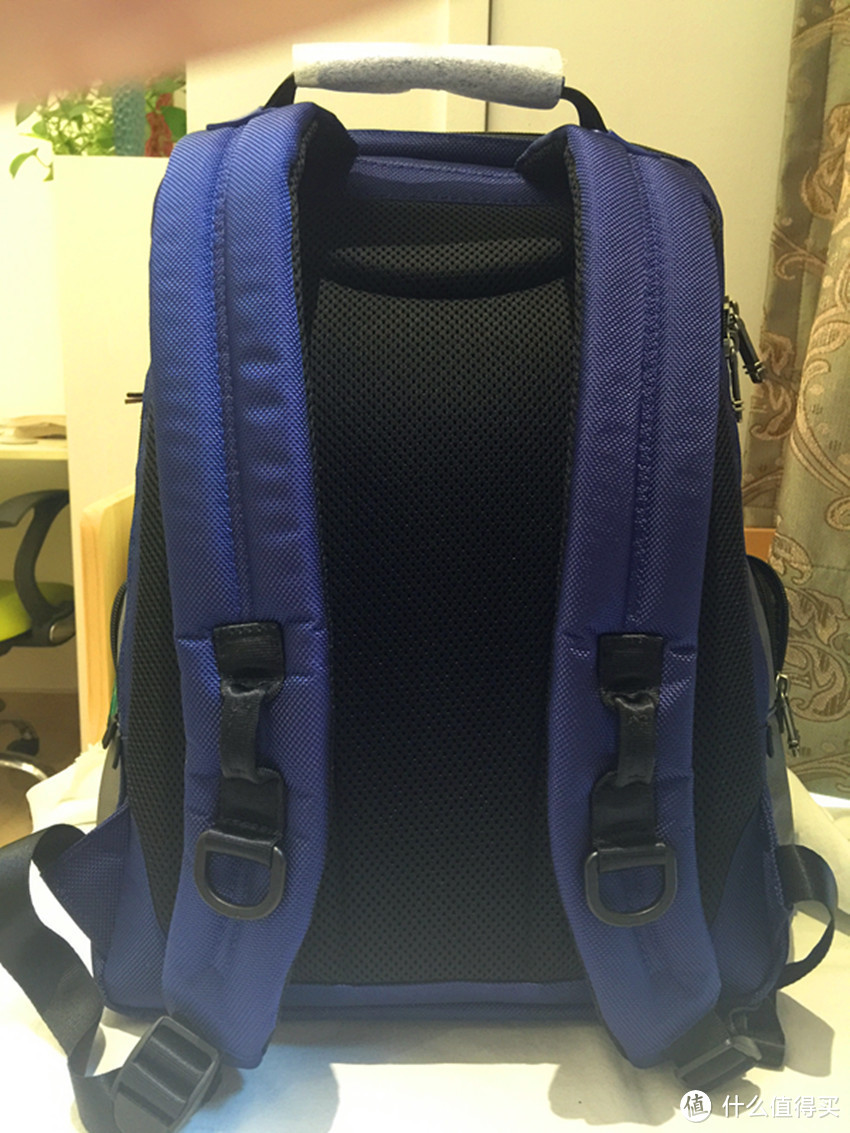 2015款 Tumi 塔米 Alpha Bravo Day Knox Backpack 蓝灰配色双肩包