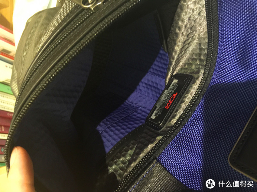 2015款 Tumi 塔米 Alpha Bravo Day Knox Backpack 蓝灰配色双肩包