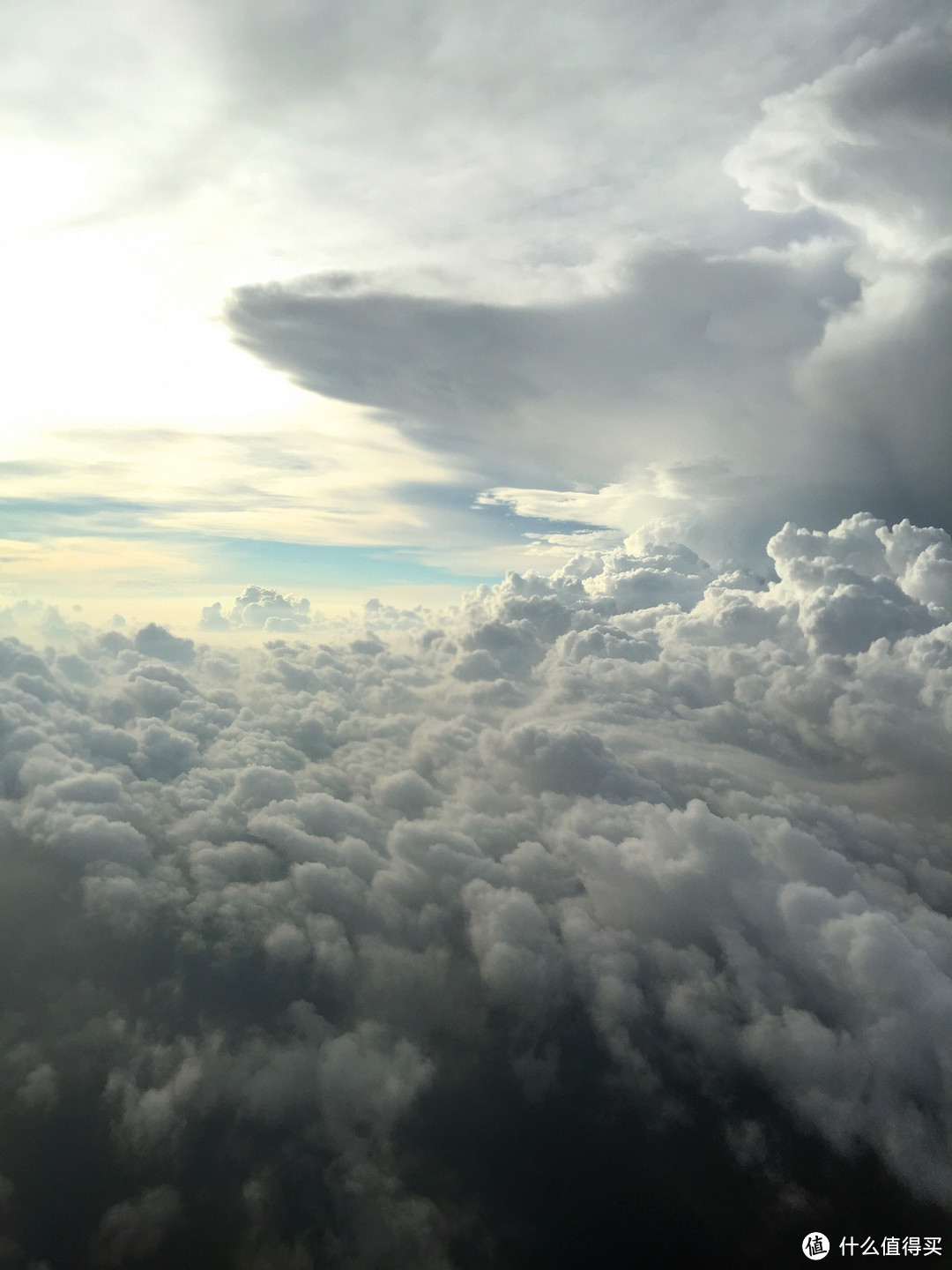 飞机起飞的时候云是这样的