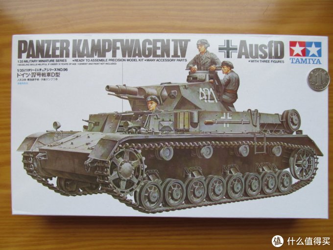 新手afv喷涂日记 Tamiya 田宫1 35 4号战车d型少女与战车涂装 汽车模型 什么值得买