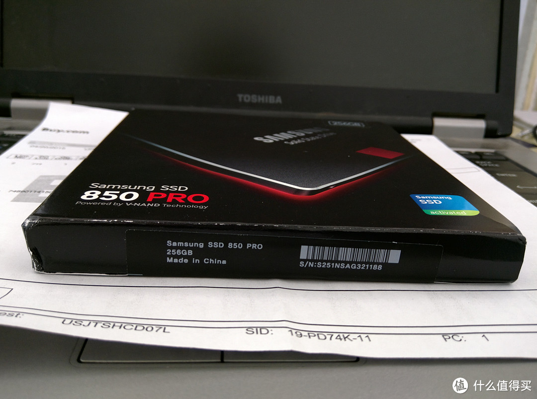 性能王者  跳楼价海淘 Samsung 三星 850 pro SSD固态硬盘 开箱体验