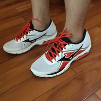 图说撸主的第一双跑鞋:Mizuno 美津浓 WAVE ULTIMA 6 男款跑鞋