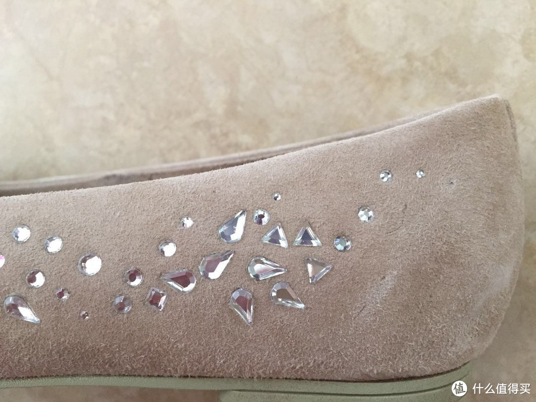 给媳妇买的不会呼吸的鞋：GEOX 健乐士 Ritva Jeweled Moccasin 女式平底鞋