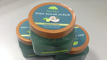 TREE HUT Shea Sugar Scrub 身体磨砂膏 青柠椰子味