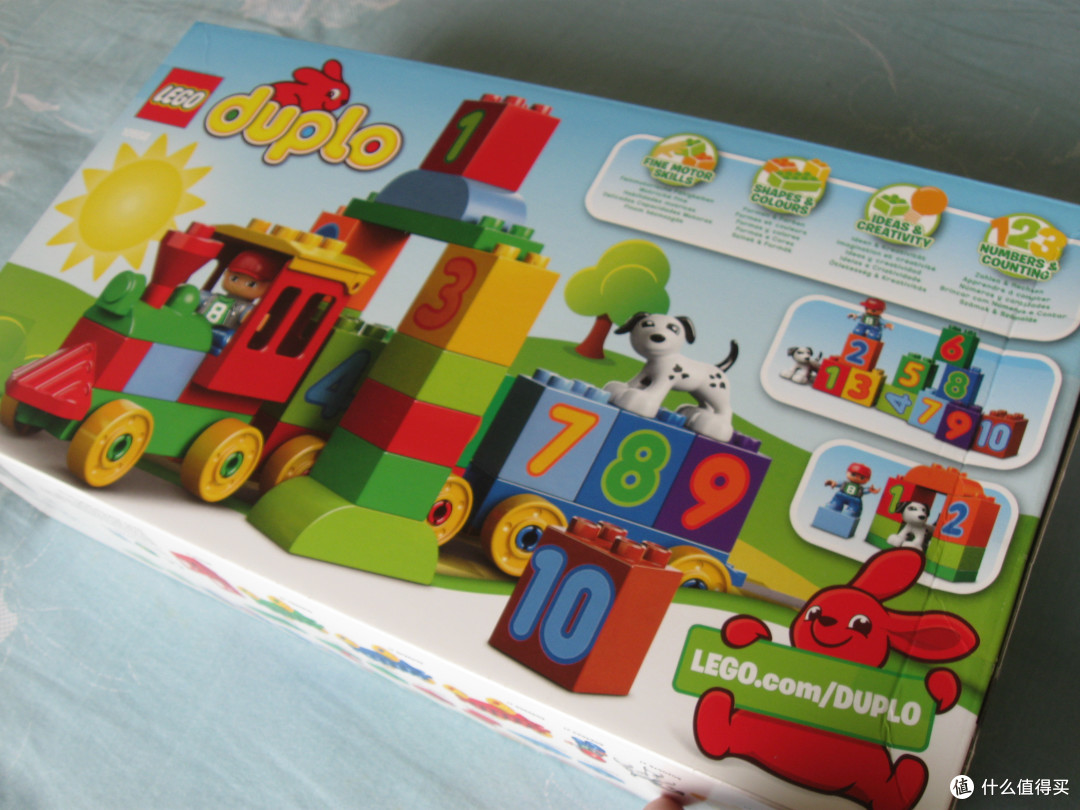 开着火车去远方! LEGO 乐高 duplo 得宝系列 数字火车 10558