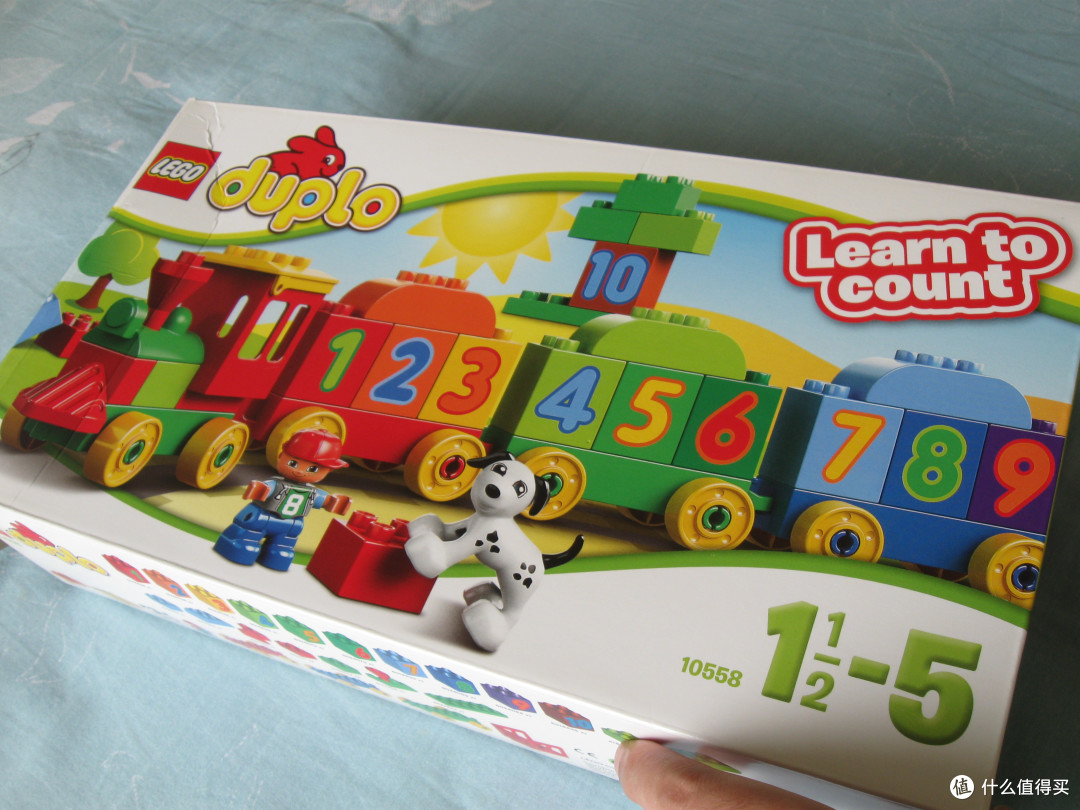 开着火车去远方! LEGO 乐高 duplo 得宝系列 数字火车 10558