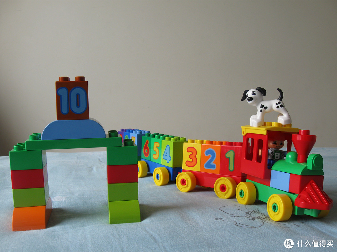 开着火车去远方！ LEGO 乐高 duplo 得宝系列 数字火车 10558