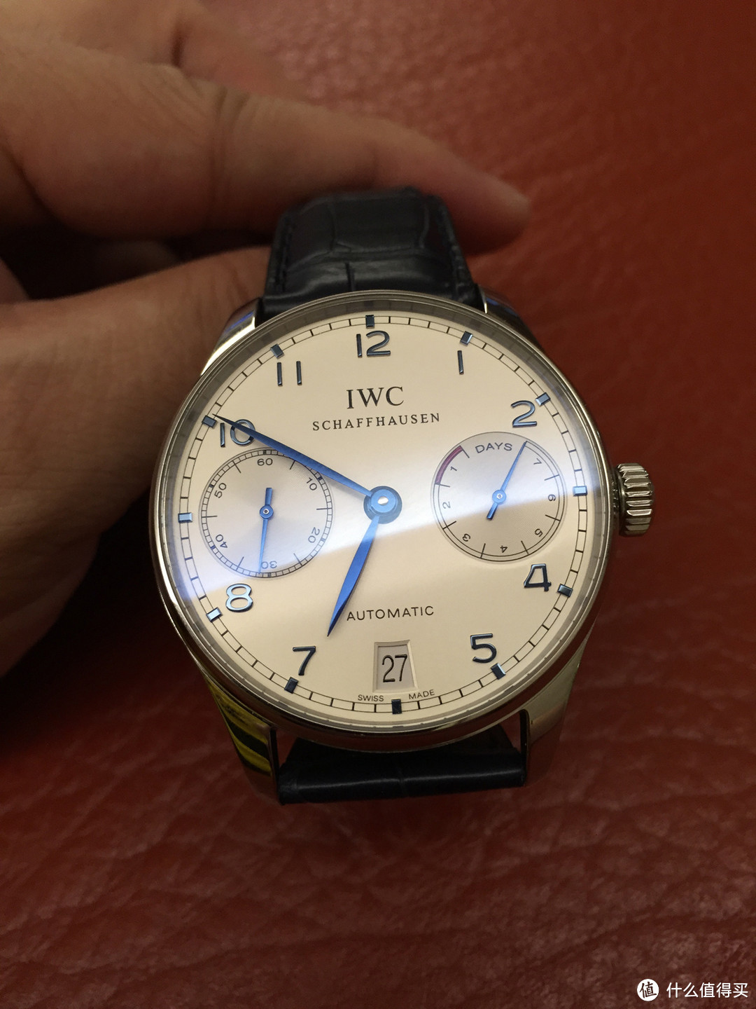 难忘那一抹幽蓝：IWC 万国 500107 男表