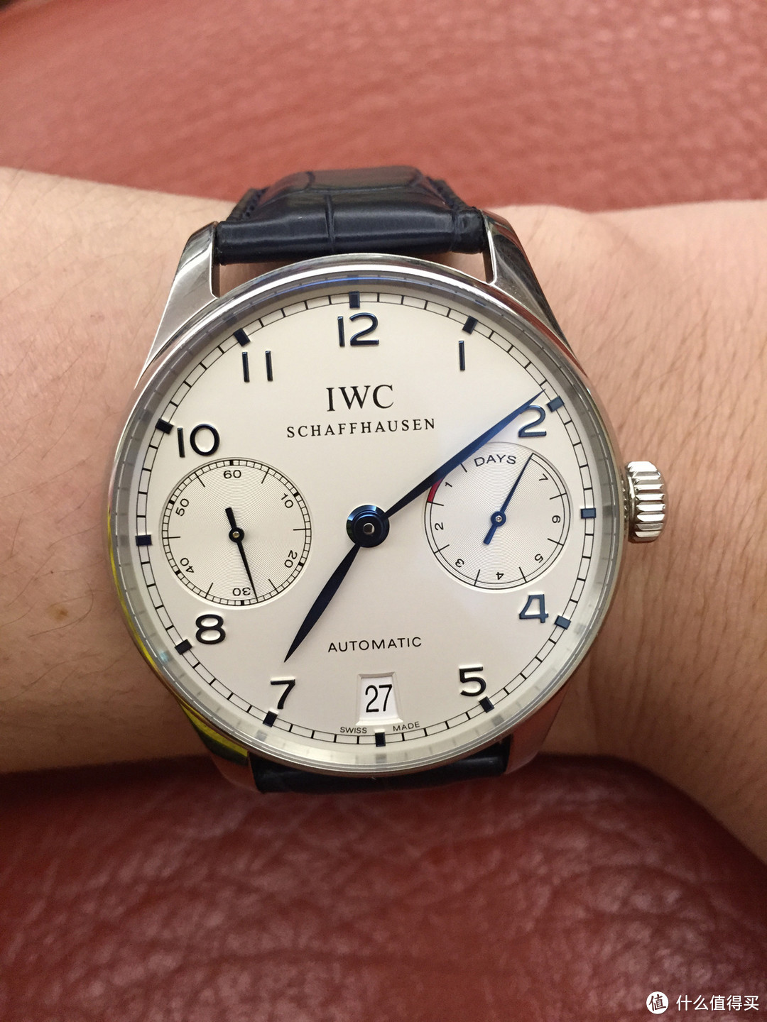 难忘那一抹幽蓝：IWC 万国 500107 男表