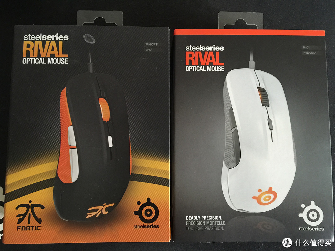 赛睿 Rival Fnatic&白色 双版本 同晒