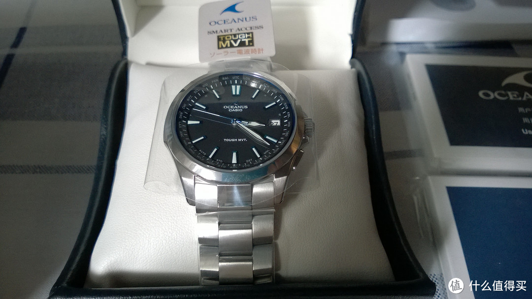 CASIO 卡西欧 OCEANUS OCW-T150-1AJF 男表