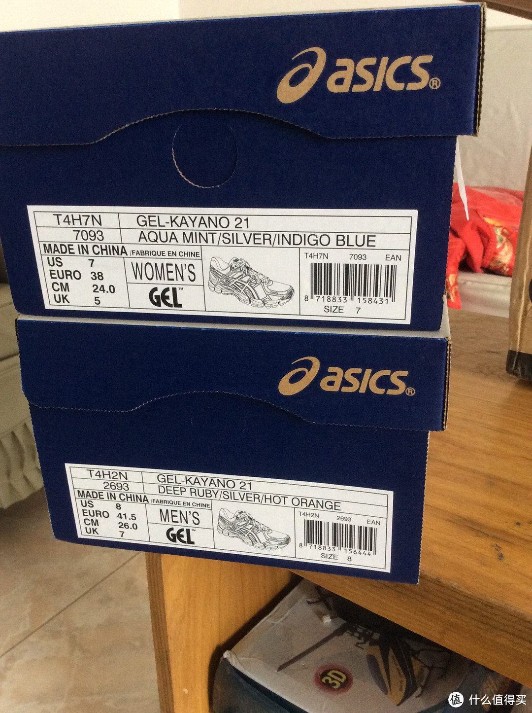 晒一晒 ASICS 亚瑟士 GEL-Kayano 21 跑鞋