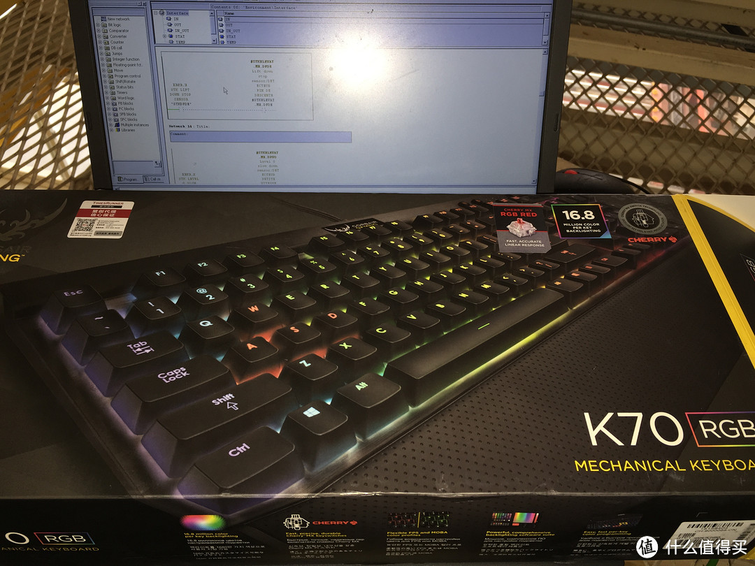 CHERRY MX-6.0键盘评测 附贼船K70RGB&技嘉Osmium红轴对比吐槽