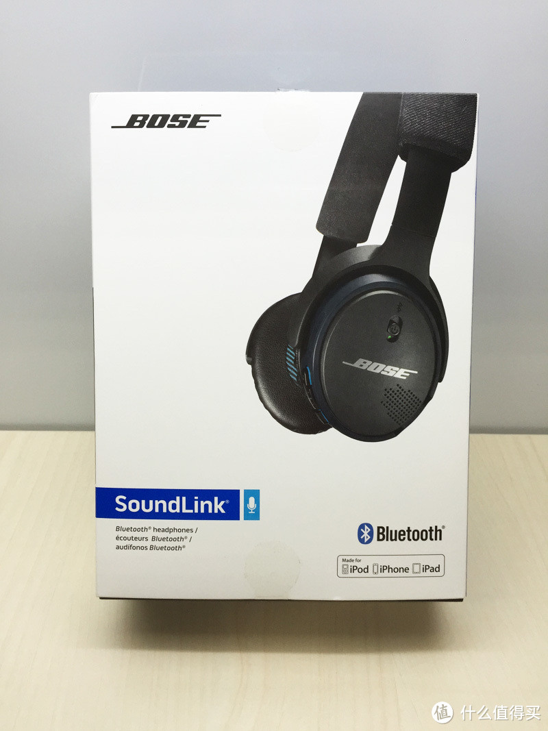 大妈首晒 Bose SoundLink On-ear 蓝牙贴耳式耳机开箱