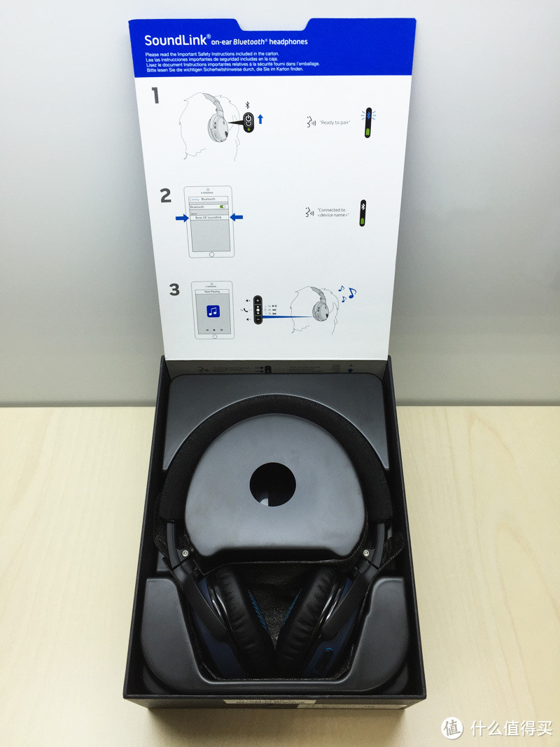 大妈首晒 Bose SoundLink On-ear 蓝牙贴耳式耳机开箱