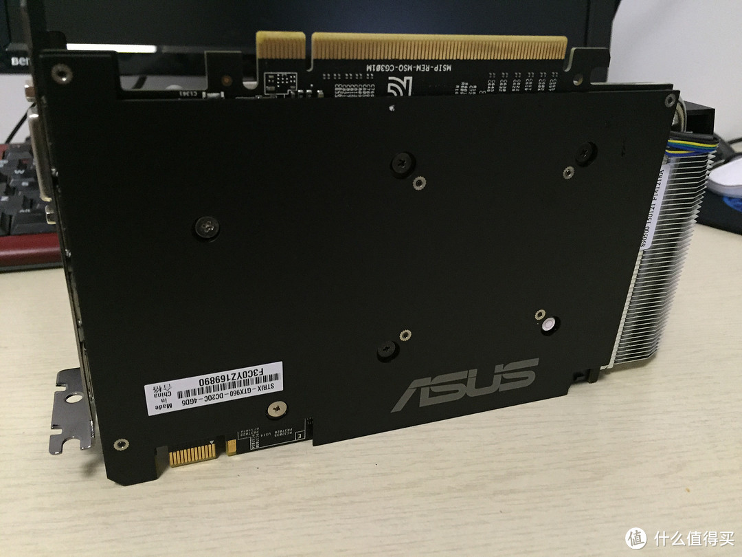 信仰满满！ASUS 华硕 4G显存版 GTX960 显卡