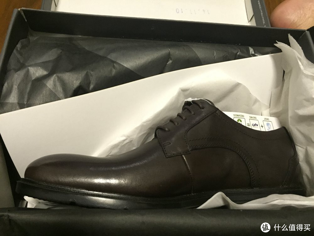 ROCKPORT 乐步 City Smart Plain Toe 男士正装皮鞋新鲜到货