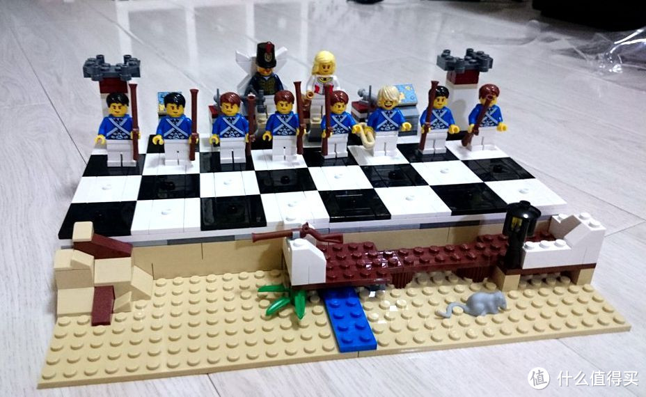 张大妈首晒，一入乐高难回头：LEGO 乐高 40158 海盗系列之国际象棋