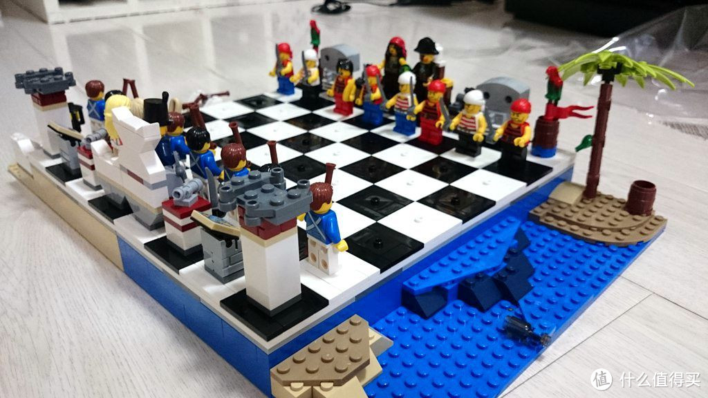 张大妈首晒，一入乐高难回头：LEGO 乐高 40158 海盗系列之国际象棋
