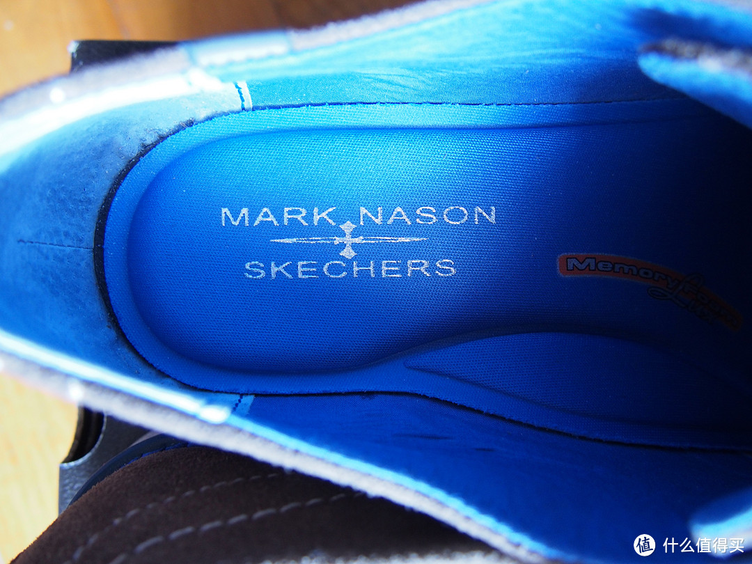 那一抹骚蓝：美亚入Mark Nason Skechers斯凯奇男士休闲皮鞋