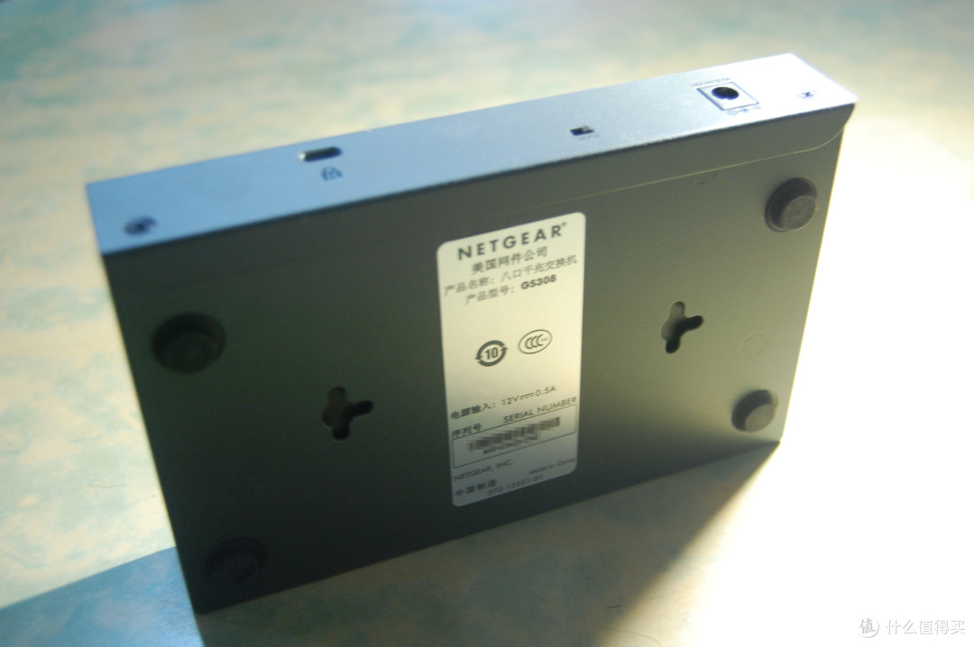 Netgear 网件 GS308 铁壳千兆8口交换机 开箱晒单