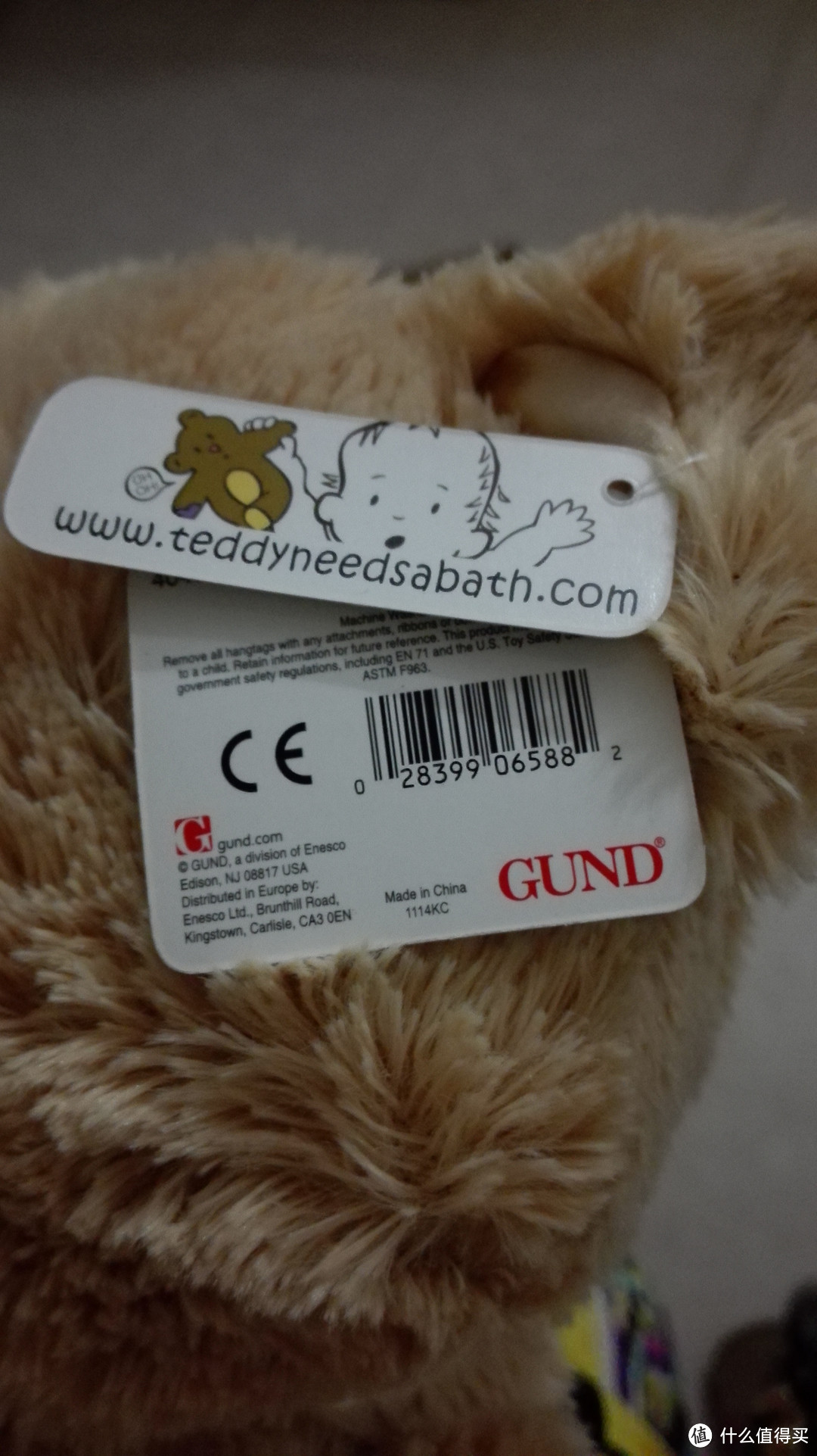 小萝莉的新玩具：Gund My First 泰迪熊